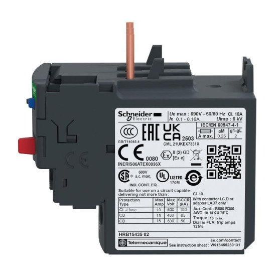 Теплове реле Schneider Electric LRD32 23-32A