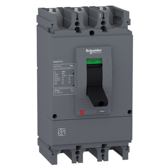 Автоматичний вимикач Schneider Electric EZC400N 3P3D 36кА 320А