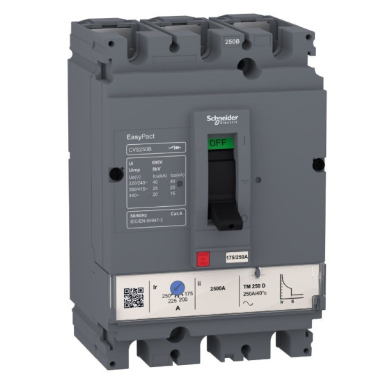 Автоматичний вимикач Schneider Electric LV510306 LV516302 25кА 125А