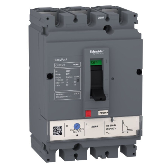 Автоматичний вимикач Schneider Electric LV516333 3P3D 36кА 160А