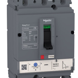 Автоматичний вимикач Schneider Electric LV525303 3P3D 25кА 250А