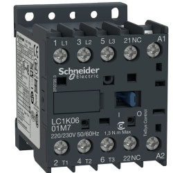Контактор Schneider Electric TeSys K LC1K0901M7 3P 9A 220В