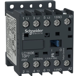 Контактор Schneider Electric TeSys K LC1K0910B7 3P 9A 24В