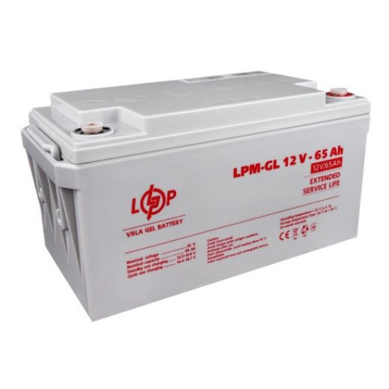 Акумулятор LogicPower LPM-GL 12-65 Ah 12В