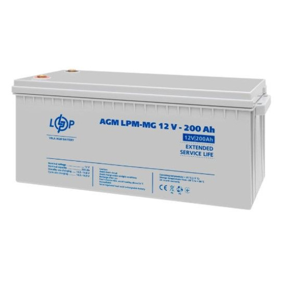 Акумулятор LogicPower AGM LPM-MG 12-200 Ah 12В