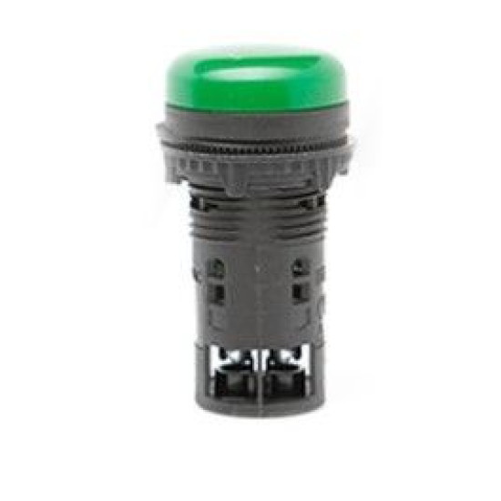 Моноблочна сигнальна лампа ETI ELPI-024С-G 24V AC/DC (4771702)