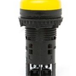 Моноблочна сигнальна лампа ETI ELPI-024С-Y 24V AC/DC (4771703)