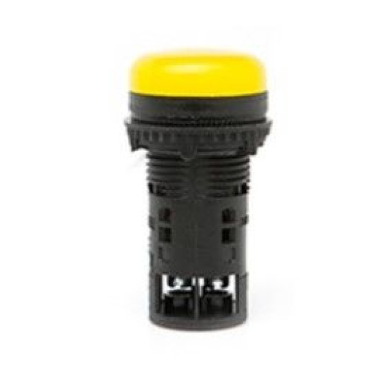 Моноблочна сигнальна лампа ETI ELPI-024С-Y 24V AC/DC (4771703)