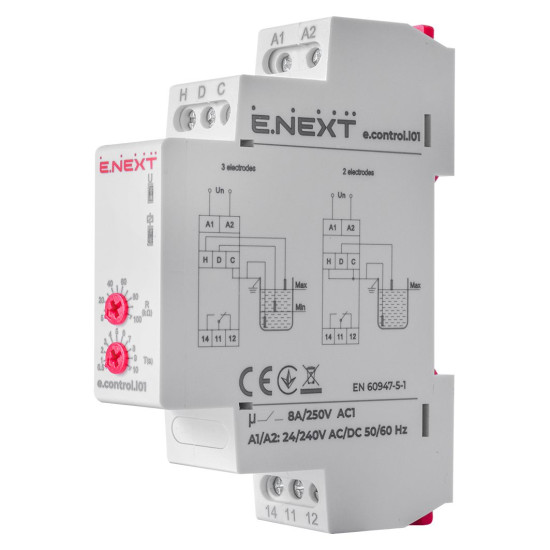 Реле контролю рівня рідини E.Next e.control.l01 (p075001)