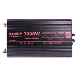 Інвертор E.Next e.inv.pro.nc.3000 12/220В 3000Вт чистий синус (s074005)