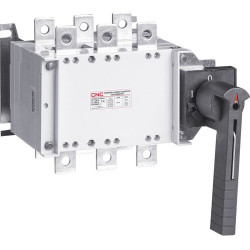 Перекидний вимикач-роз'єднувач CNC YCHGLZ1-100А 3Р 400В (Б00029834)