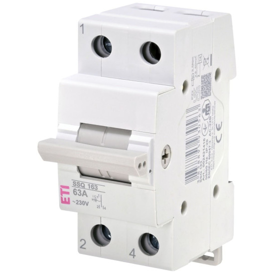 Перемикач навантаження ETI SSQ 163 "1-0-2" 1p 63A