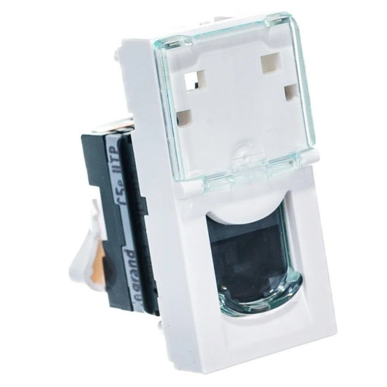 Розетка комп'ютерна Legrand Mosaic Cat. 5e RJ 45