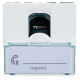 Розетка комп'ютерна Legrand Mosaic UTP Cat. 5e RJ 45 2-модульна
