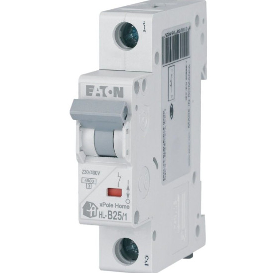 Автоматичний вимикач Eaton  HL-B25/1 25A