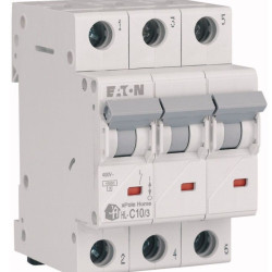 Автоматичний вимикач Eaton HL-C10/3 10A