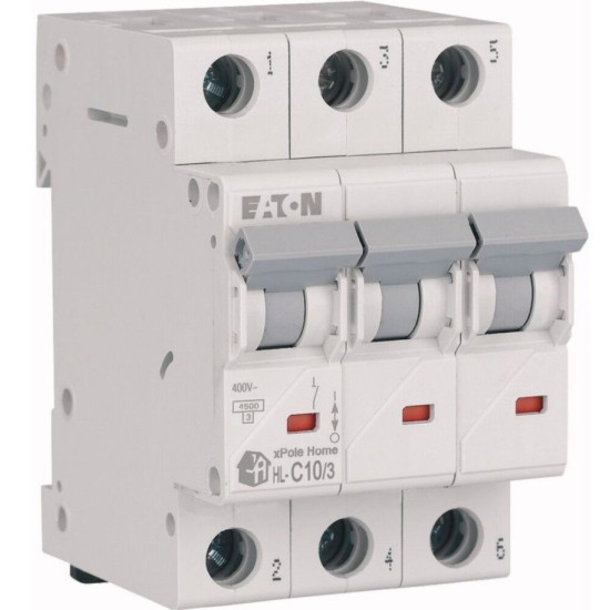 Автоматичний вимикач Eaton HL-C10/3 10A