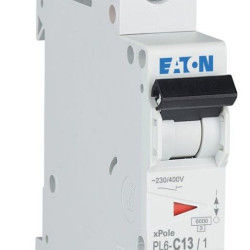 Автовимикач Eaton PL6-C13/1 6кА 13A