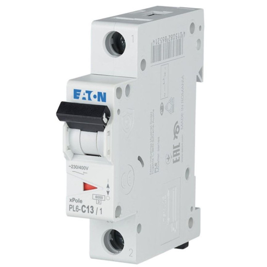 Автовимикач Eaton PL6-C13/1 6кА 13A