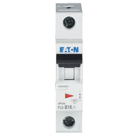 Автовимикач Eaton PL6-B16/1 6кА 16A