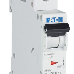 Автовимикач Eaton PL6-D16/1 6кА 16A
