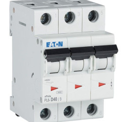 Силовий автомат Eaton PL6-D40/3 6кА 40A