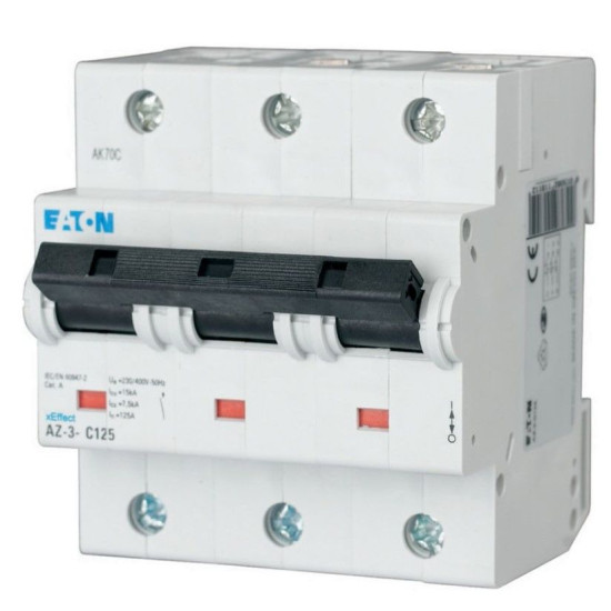 Автоматичний вимикач Eaton AZ-3-D63 25кА 63A