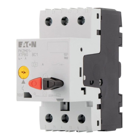 Автомат для захисту двигуна Eaton PKZM01-12A 50кА