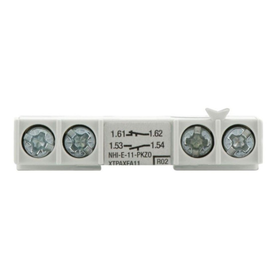 Фронтальний блок контактів Eaton NHI-E-11-PKZ0 1NO 1NC
