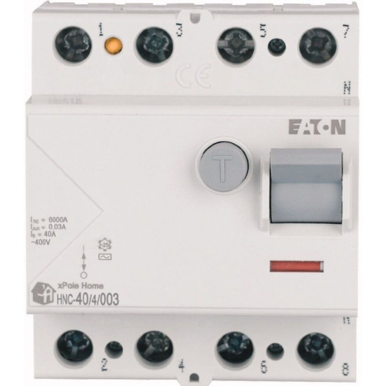 Пристрій захисного відключення Eaton HNC-40/4/003