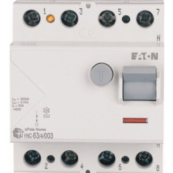 Пристрій захисного відключення Eaton HNC-63/4/003