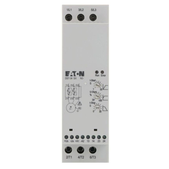 Пристрій плавного пуску Eaton DS7-340SX016N0-N (напруга керування 24В AC/DC)