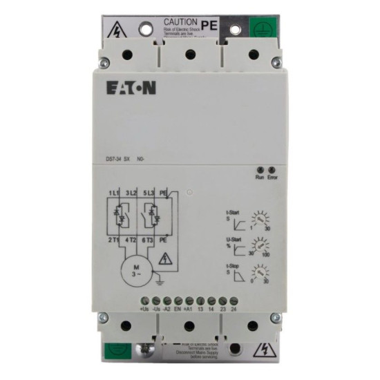 Пристрій плавного пуску Eaton DS7-340SX055N0-N (напруга керування 24В AC/DC)