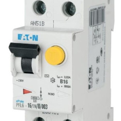 Дифавтомат Eaton (Moeller) PFL6-25/1N/B/003