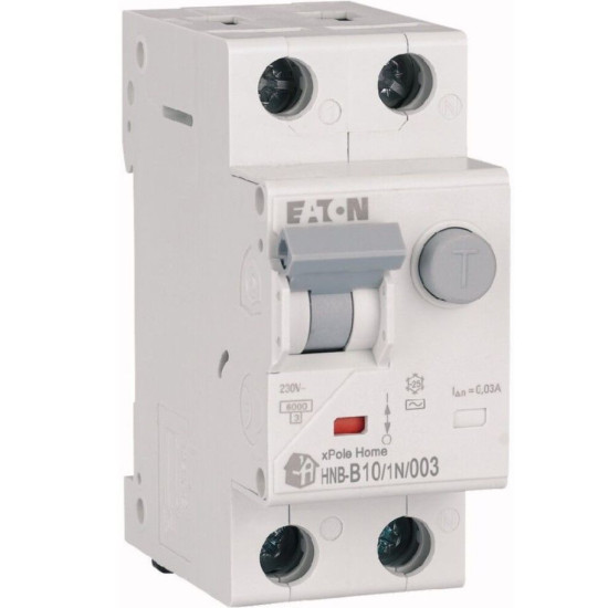 Диф автомат Eaton (Moeller) HNB-B10/1N/003