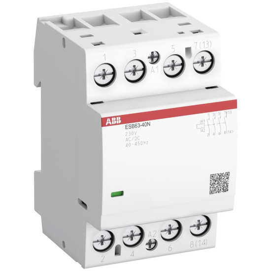 Контактор ABB ESB63-40N-06 63А 4NO