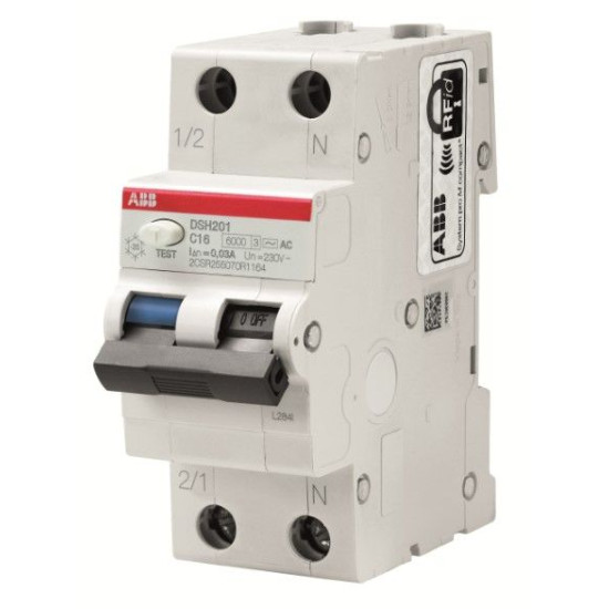 Автомат диференціальний ABB DSH201 C10 AC30