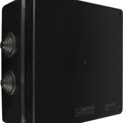 Розподільча коробка Аско-Укрем UAtmo Jet Black 150*150*70