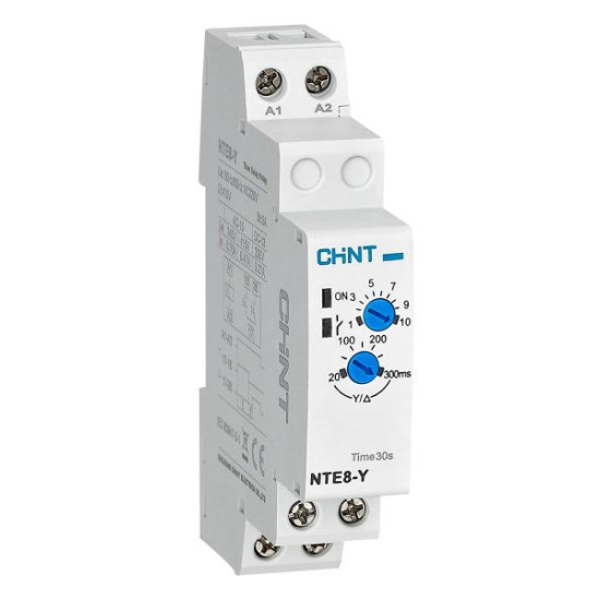 Реле затримки часу Chint NTE8-Y 6-60с AC380В (258671)