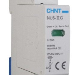 Обмежувач перенапруги Chint NU6-IIG 1Р 40кА 385В (252493)