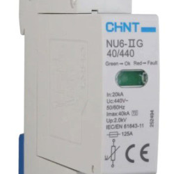 Пристрій захисту від перенапруг Chint NU6-IIG 40kA/440В 1P (252494)