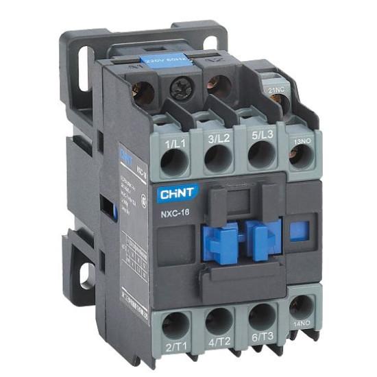 Контактор Chint NXC-18 24В 50/60Hz 1NO+1NC