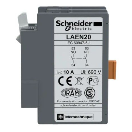 Допоміжний контакт Schneider Electric TeSys LAEN20