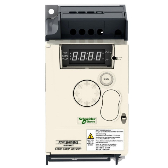 Частотний перетворювач Schneider electric ATV12 240В 1ф 0,37кВт