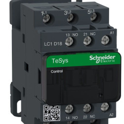 Контактор Schneider Electric LC1D18P7 TeSys Deca 3Р, 18A, НО+НЗ 230B
