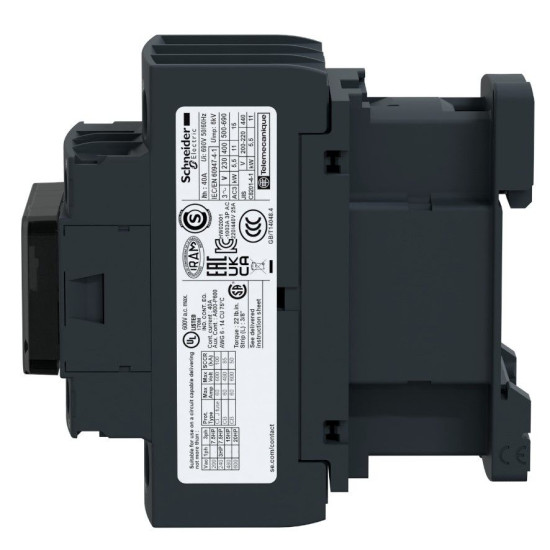 Контактор Schneider Electric LC1D25P7 TeSys Deca 3Р 25A НО+НЗ 230В