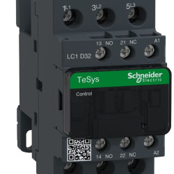 Контактор Schneider Electric TeSys Deca 3Р, 32A, НВ+НЗ 220B
