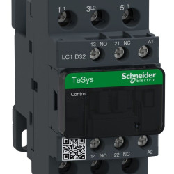 Контактор Schneider Electric LC1D32P7 TeSys Deca 3Р, 32A, НВ+НЗ 230B
