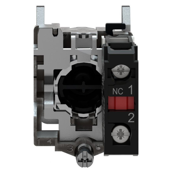 Металева кнопка Schneider Electric XB4BA42 Harmony XB4 червона