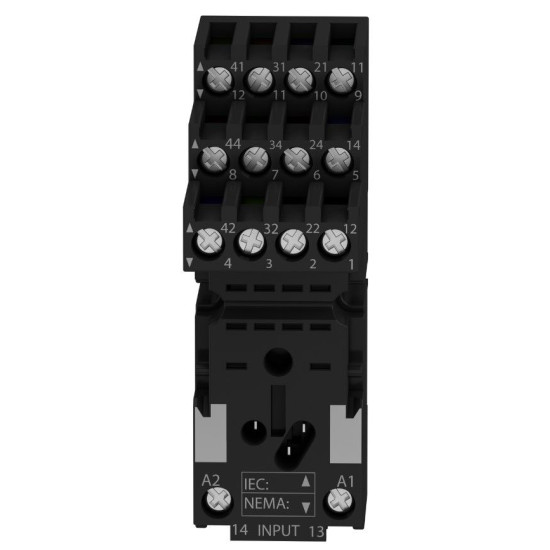 Цоколь Schneider Electric Harmony RXZE2S114M 10А 4PDT 230В